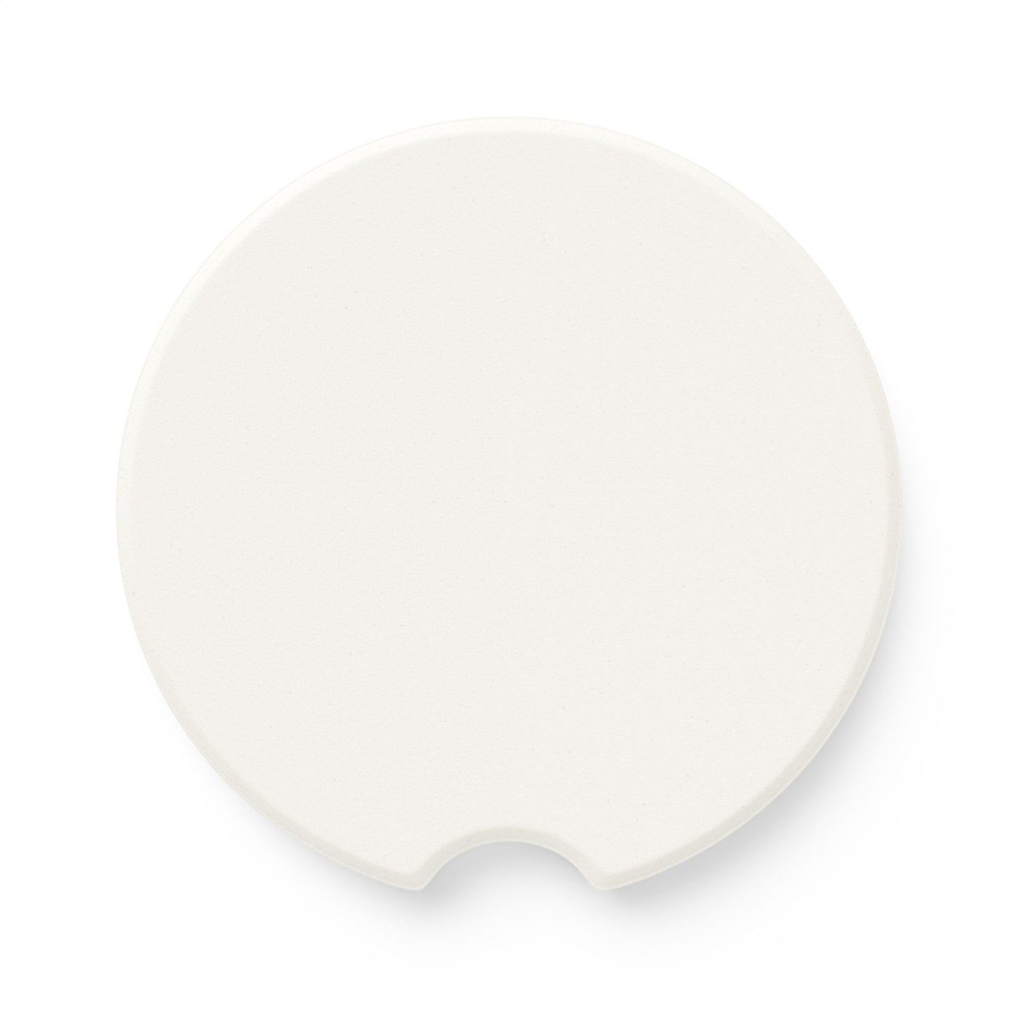 Car Coaster — "Smokin' Clays Collective" Skull & Shotgun Soapstone Drink Coaster
