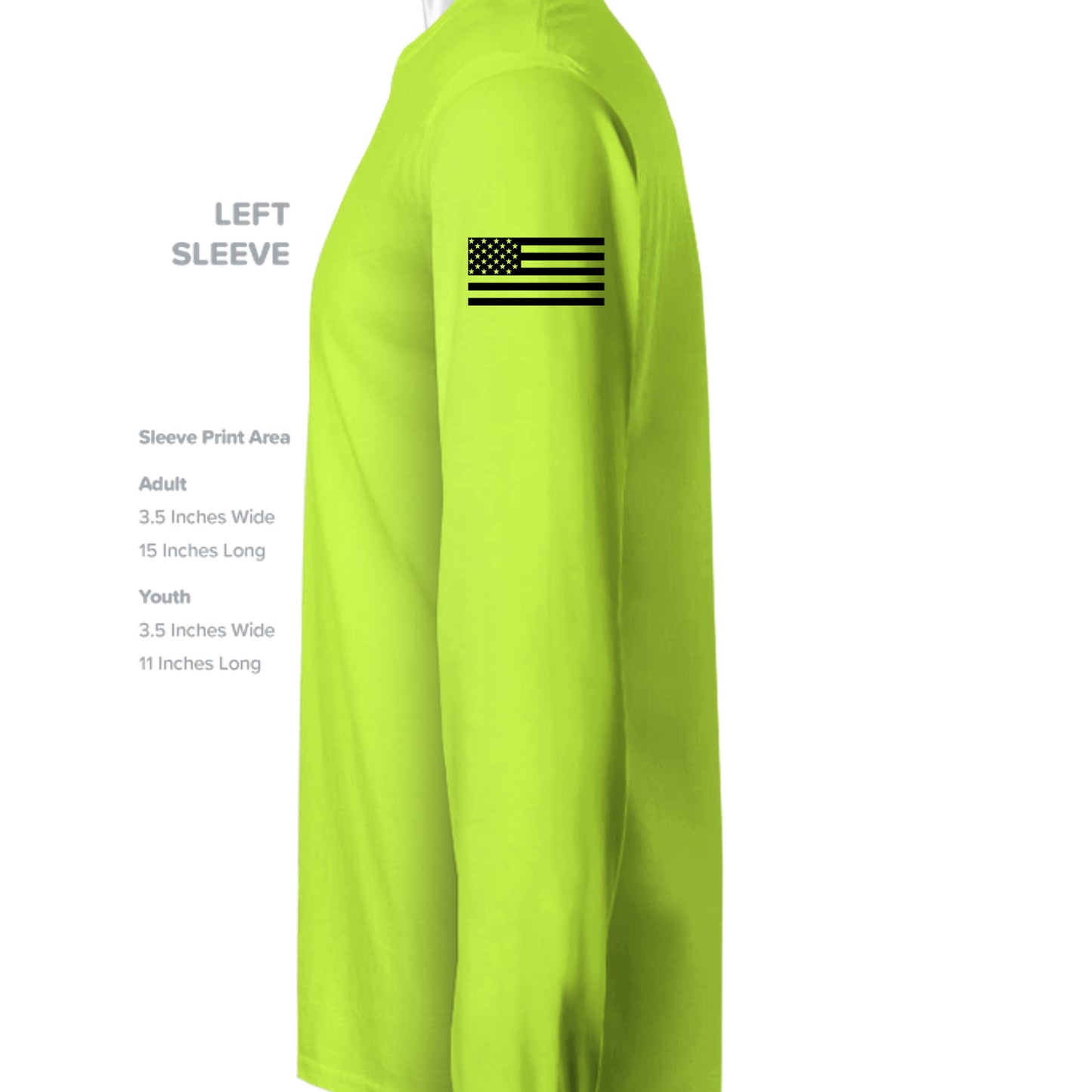 SAFETY YELLOW - N3165 - SLEEVE_LEFT